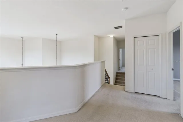 a view of empty room