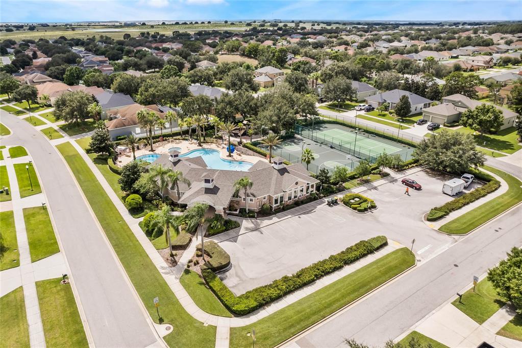 3643 Peaceful Valley Drive Clermont, FL 34711 - Photo 47 of 52 an aerial view of a house with a swimming pool