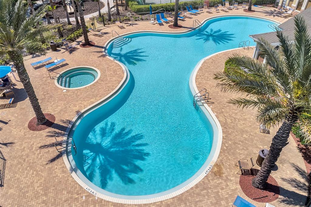 3643 Peaceful Valley Drive Clermont, FL 34711 - Photo 52 of 52 an aerial view of a swimming pool