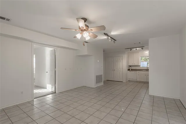 a view of an empty room with window