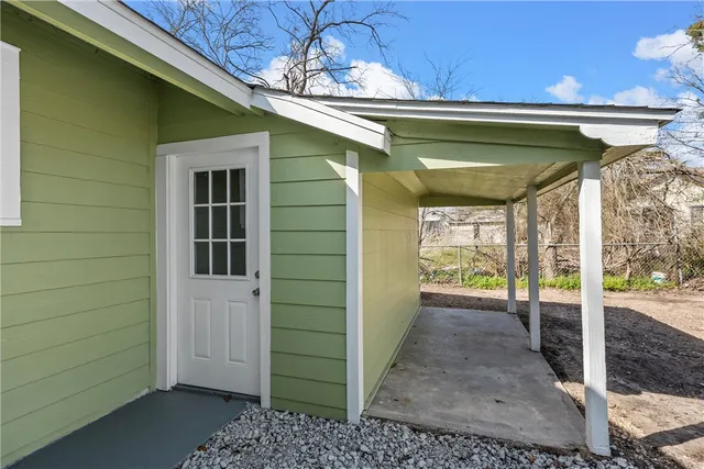 a view of water heater room