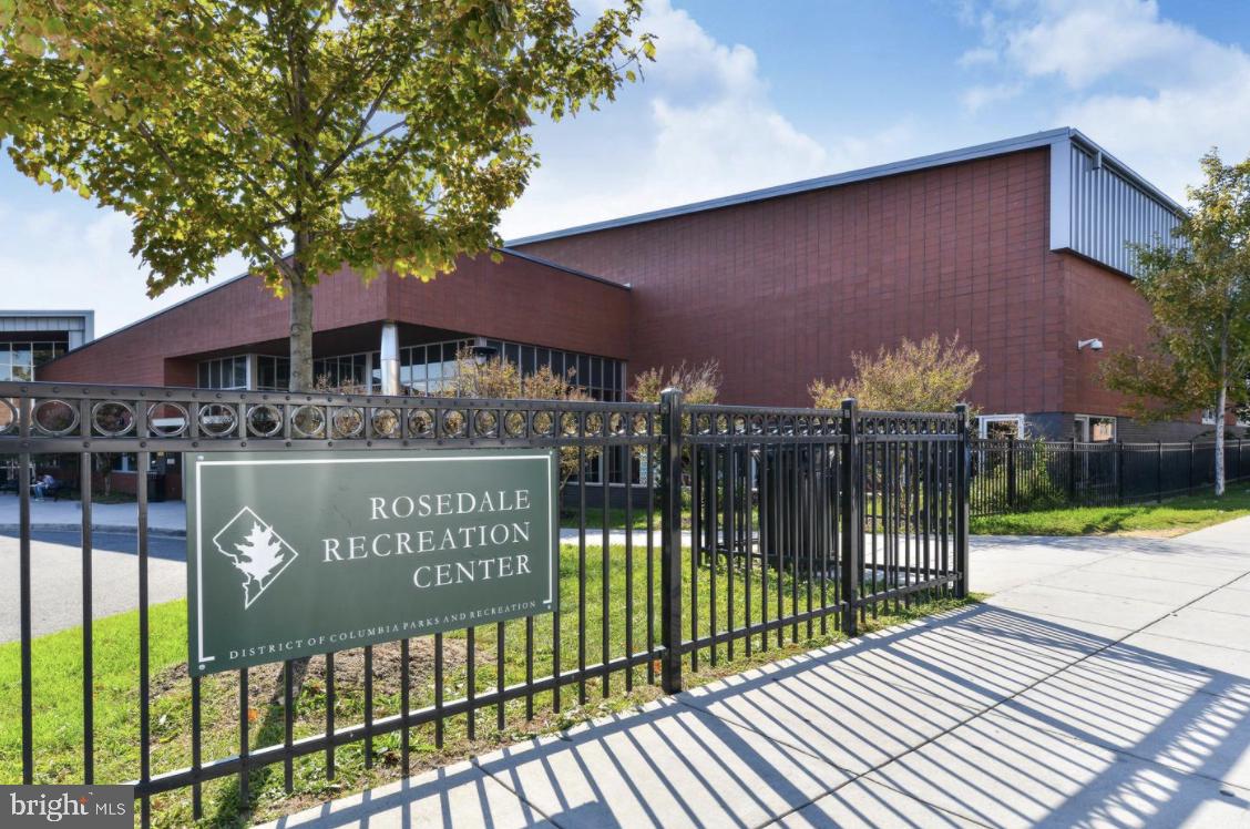 1663 Gales Street Northeast, Unit 1 Washington, DC 20002 - Photo 9 of 13 Rosedale Rec Center!