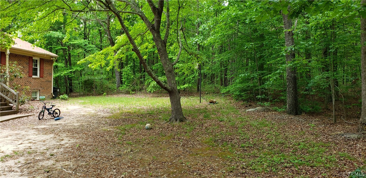 2219 Academy Road Powhatan, VA 23139 - Photo 3 of 19 House is nestled in a tree filled Lot giving the h