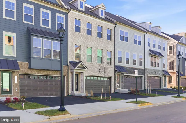 a front view of a building with street