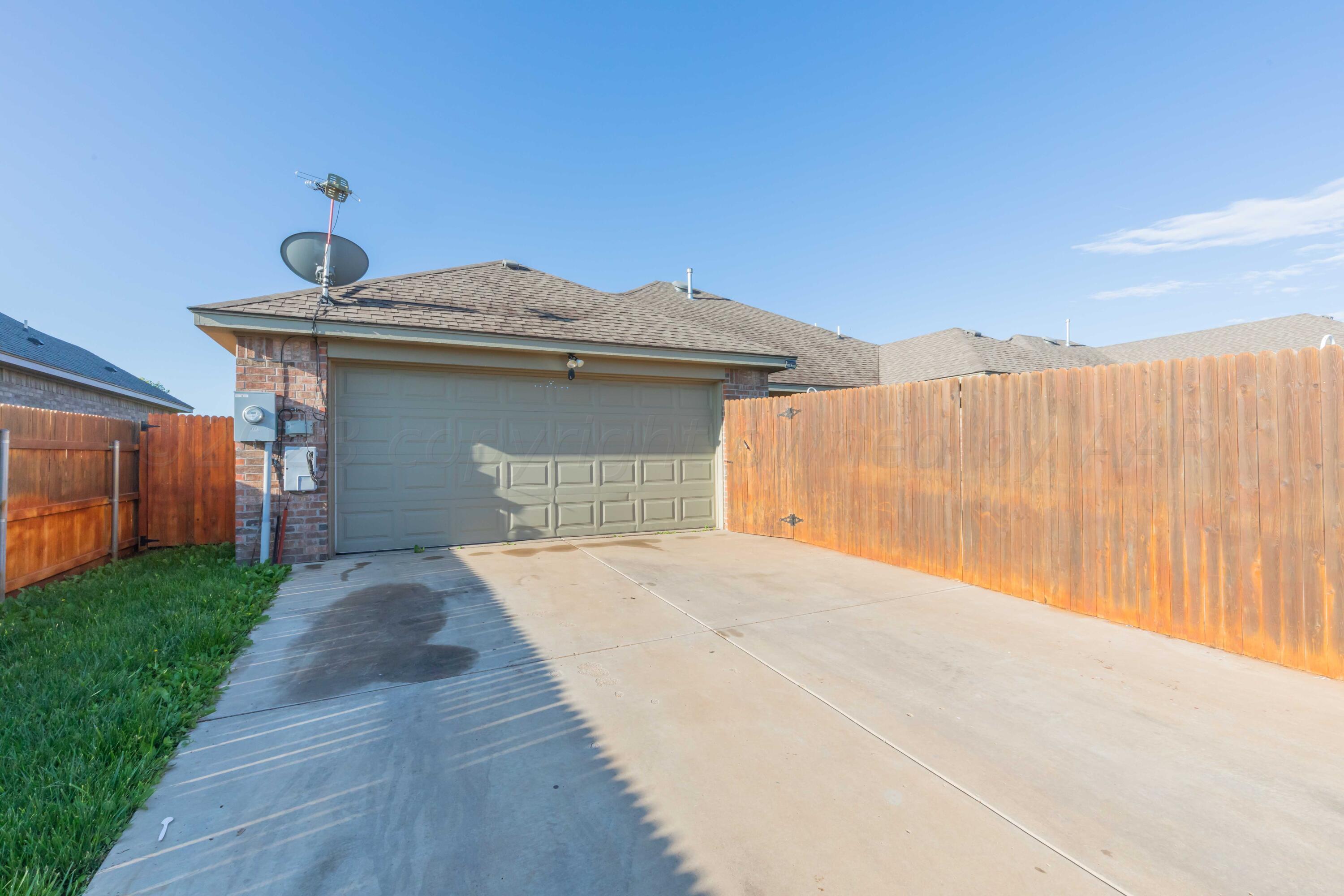 3904 Arden Road Amarillo, TX 79118 - Photo 45 of 45 a view of backyard with wooden fence