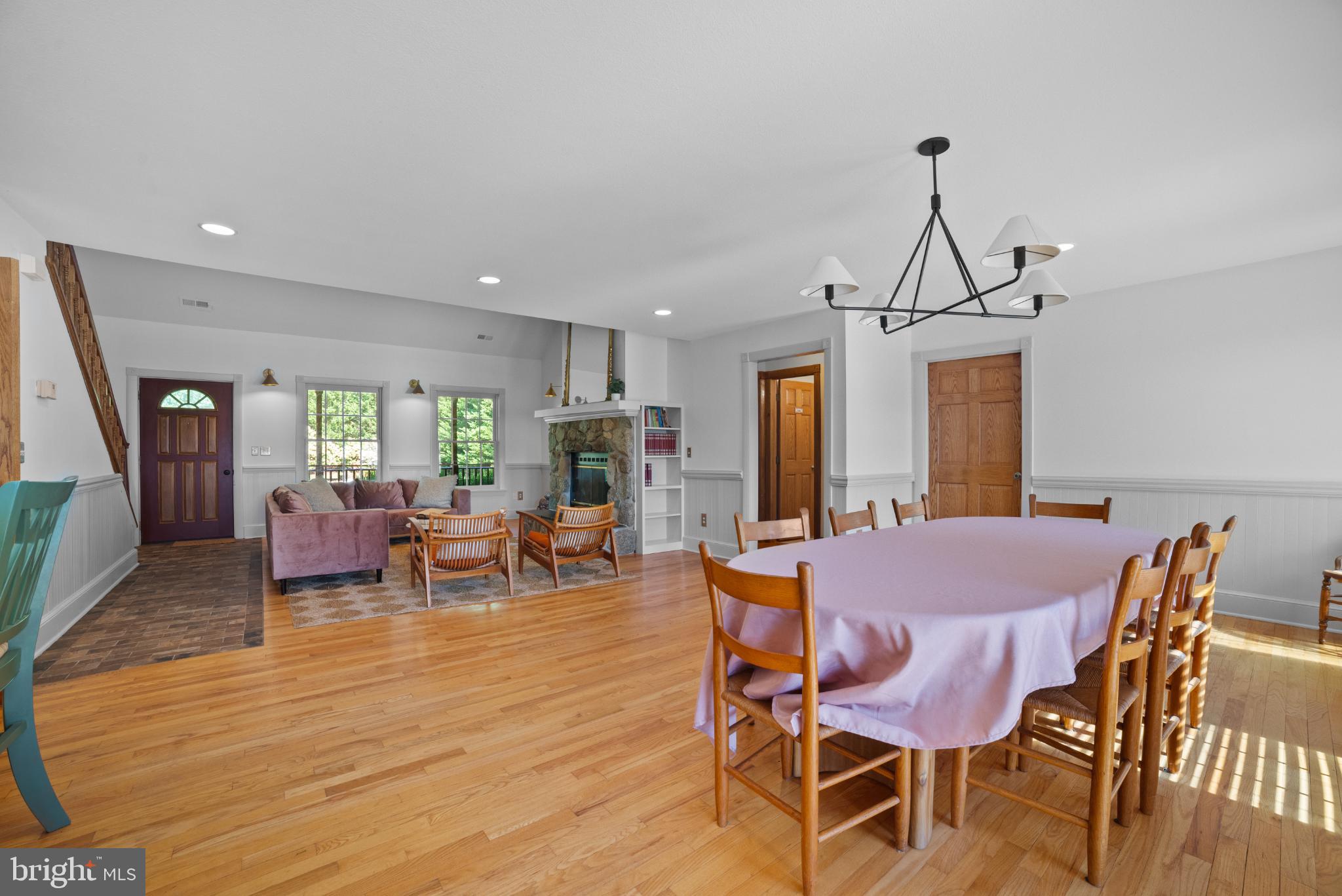 1318 Locust Grove Church Road Orange, VA 22960 - Photo 12 of 42 Spacious dining area with warm wooden floors.
