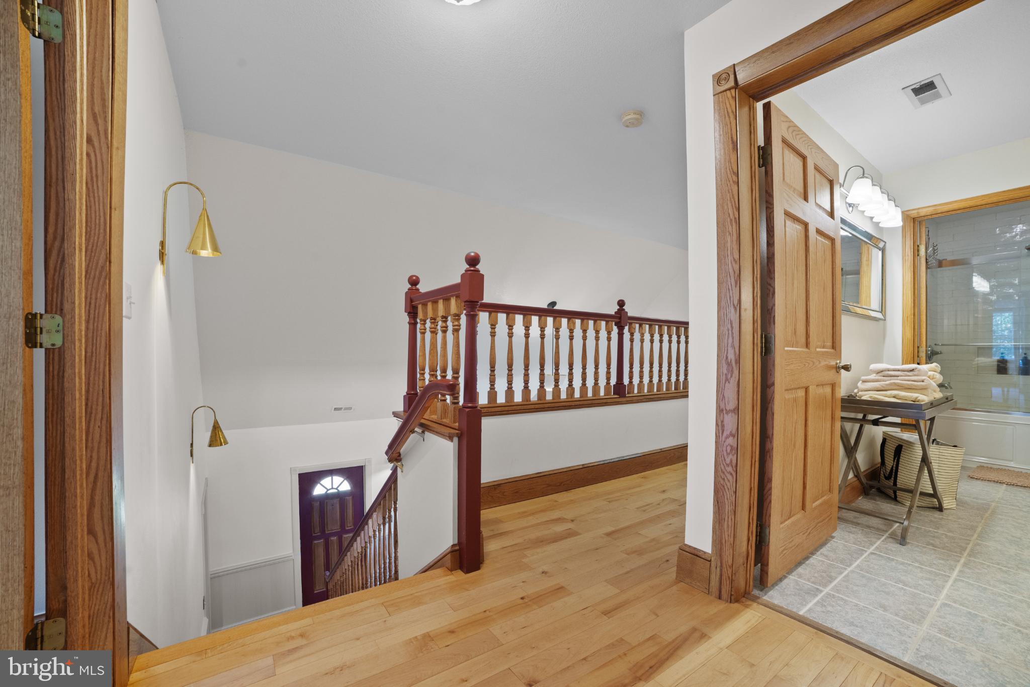 1318 Locust Grove Church Road Orange, VA 22960 - Photo 21 of 42 Inviting upper hallway with warm wood accents.
