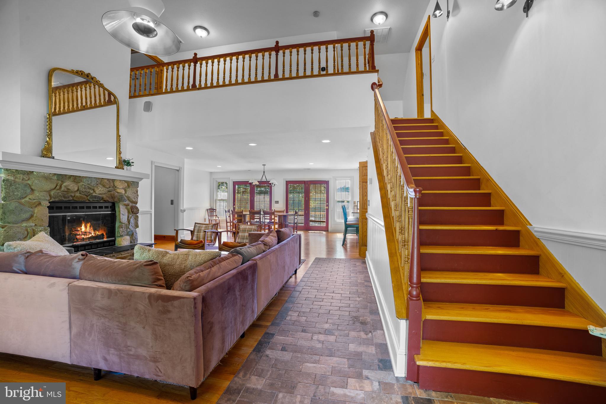 1318 Locust Grove Church Road Orange, VA 22960 - Photo 3 of 42 Living area with fireplace