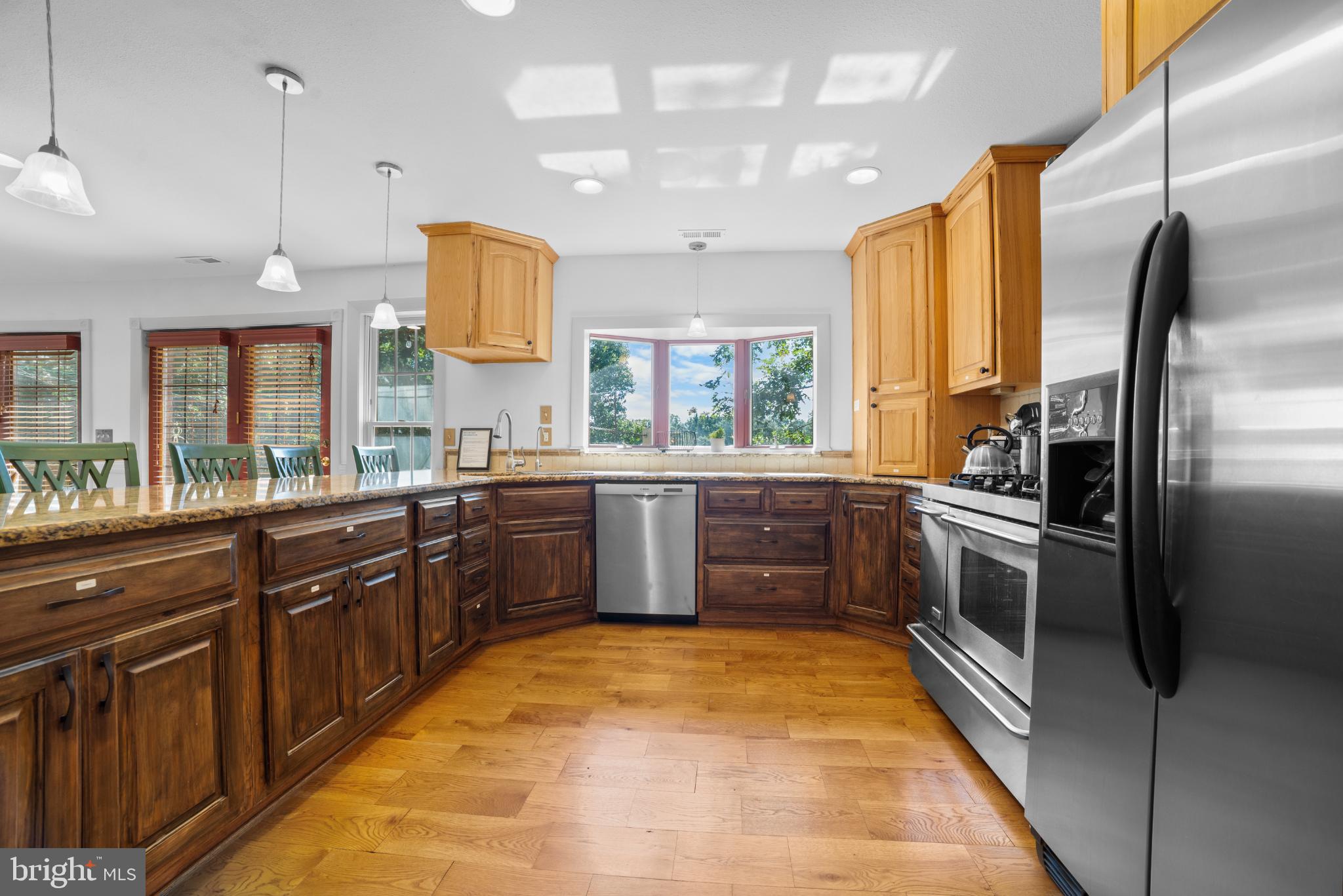 1318 Locust Grove Church Road Orange, VA 22960 - Photo 9 of 42 Bright kitchen with warm wood accents.