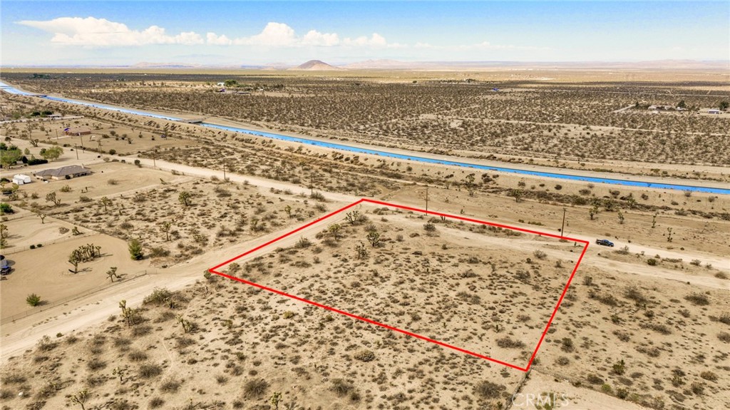 0 La Mesa Road Pinon Hills, CA 92372 - Photo 13 of 15 Red property boundary markers are not to be relied on as exact property lines. Buyer to confirm independently.