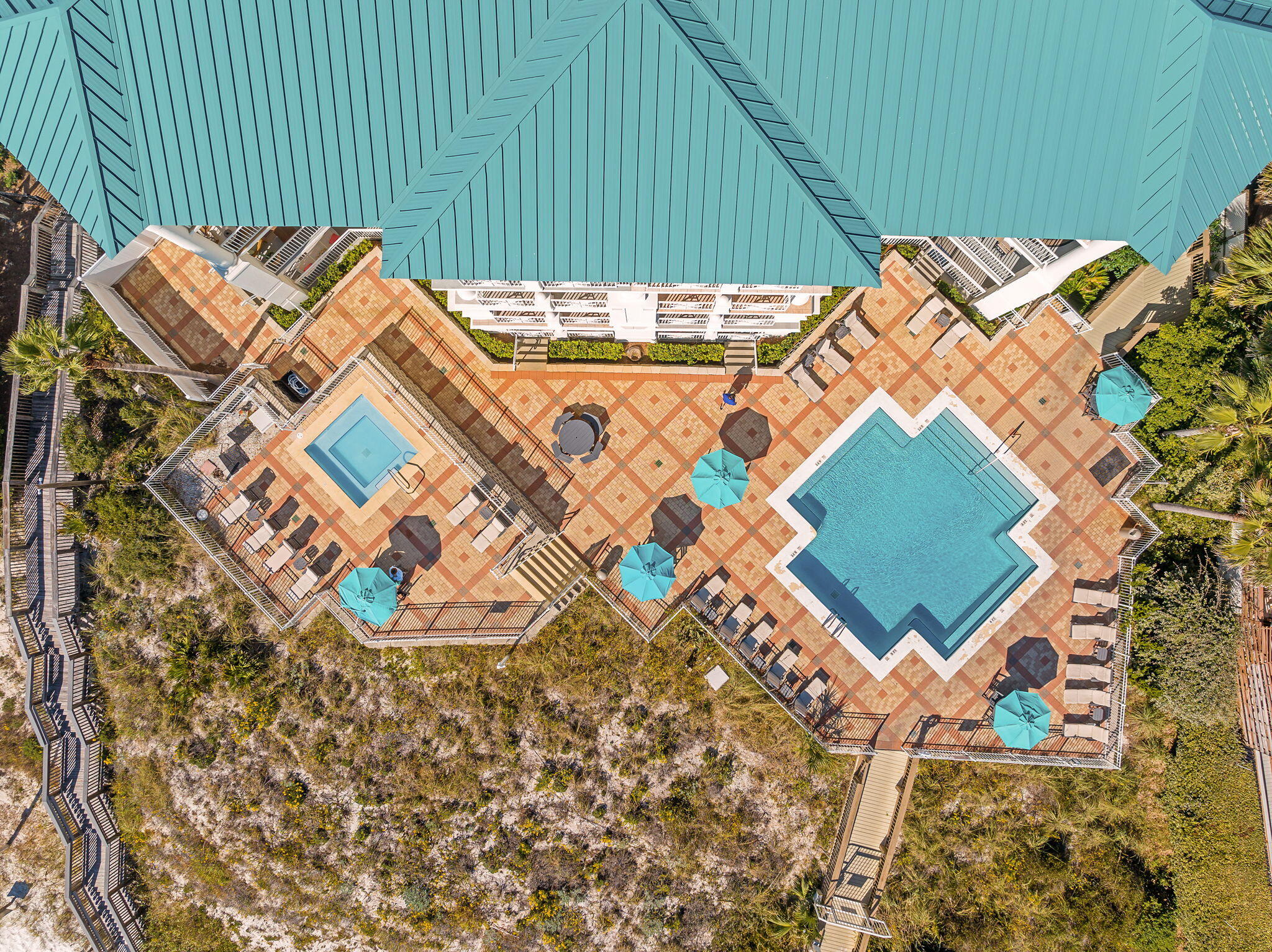 164 Blue Lupine Way, Unit 313 Santa Rosa Beach, FL 32459 - Photo 25 of 57 an outdoor space with swimming pool and barbeque oven