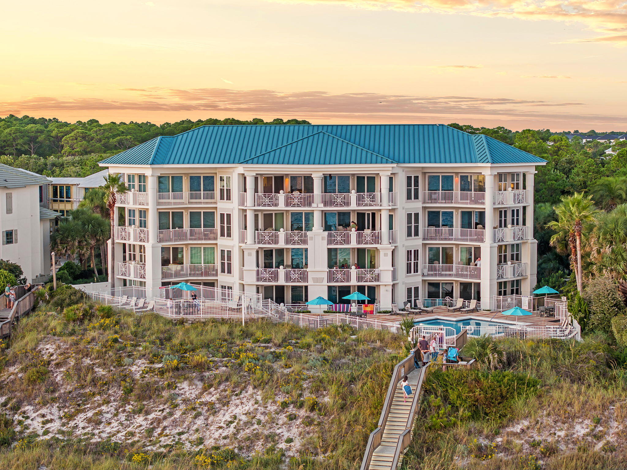 164 Blue Lupine Way, Unit 313 Santa Rosa Beach, FL 32459 - Photo 38 of 57 a view of a large building with a large window