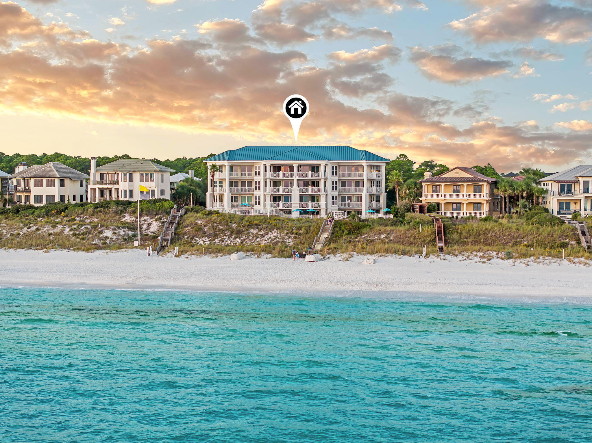 164 Blue Lupine Way, Unit 313 Santa Rosa Beach, FL 32459 - Photo 44 of 57 a front view of a house with a yard