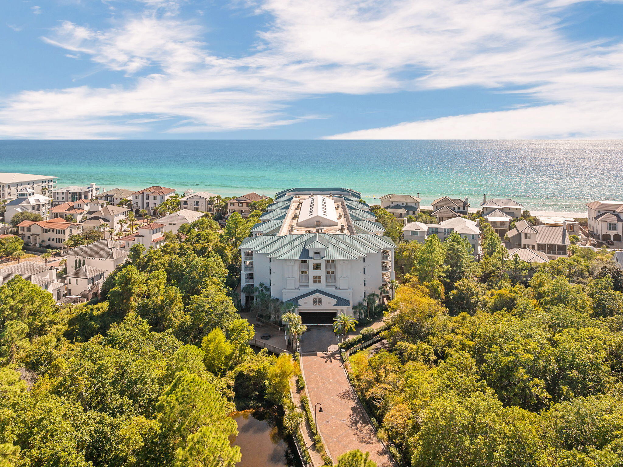 164 Blue Lupine Way, Unit 313 Santa Rosa Beach, FL 32459 - Photo 46 of 57 a view of a city with ocean view