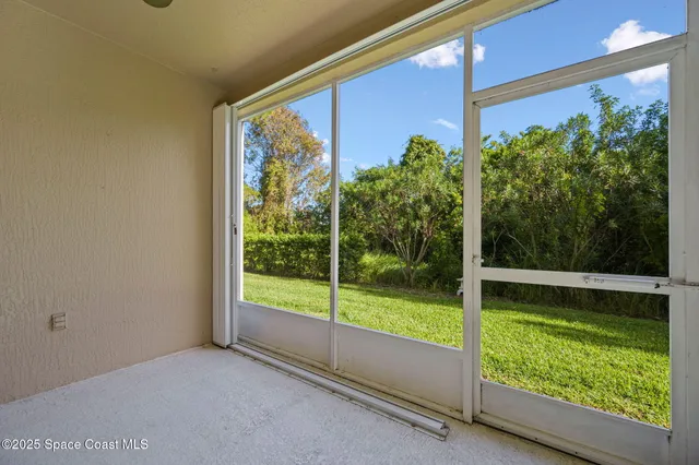 a view of front door