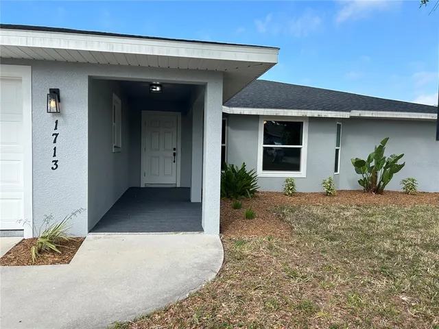 a view of outdoor space and porch
