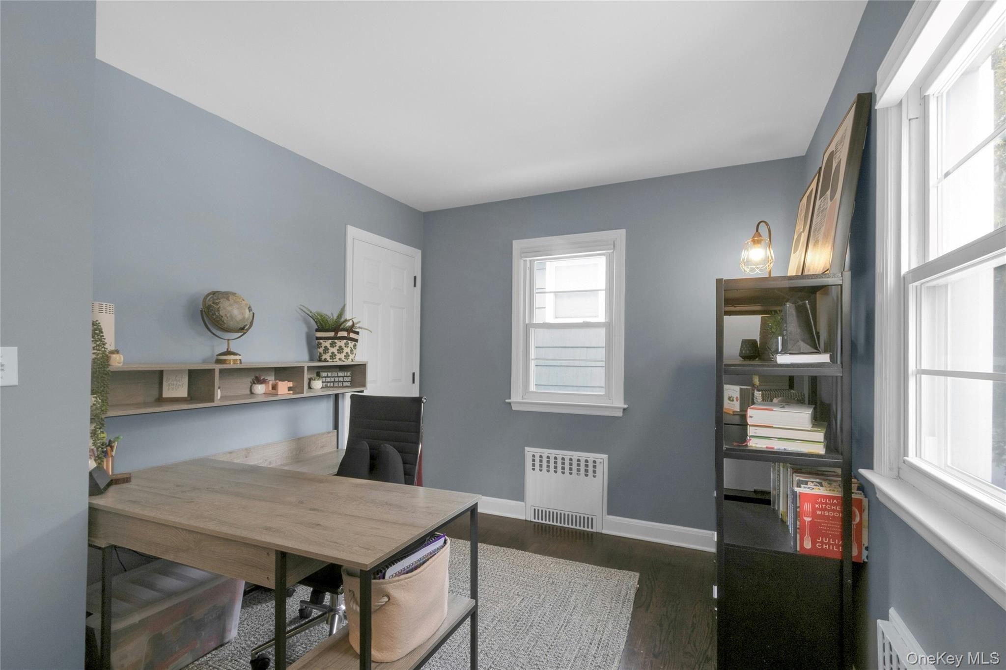 59 Sylvan Road Port Chester, NY 10573 - Photo 14 of 35 Another view highlighting the bedroom’s large size and flexible office setup