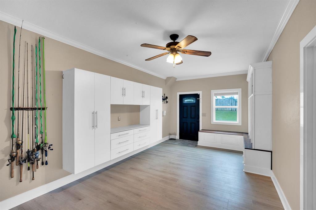 3052 Keri Lane Midlothian, TX 76065 - Photo 20 of 40 a view of empty room with wooden floor and fan