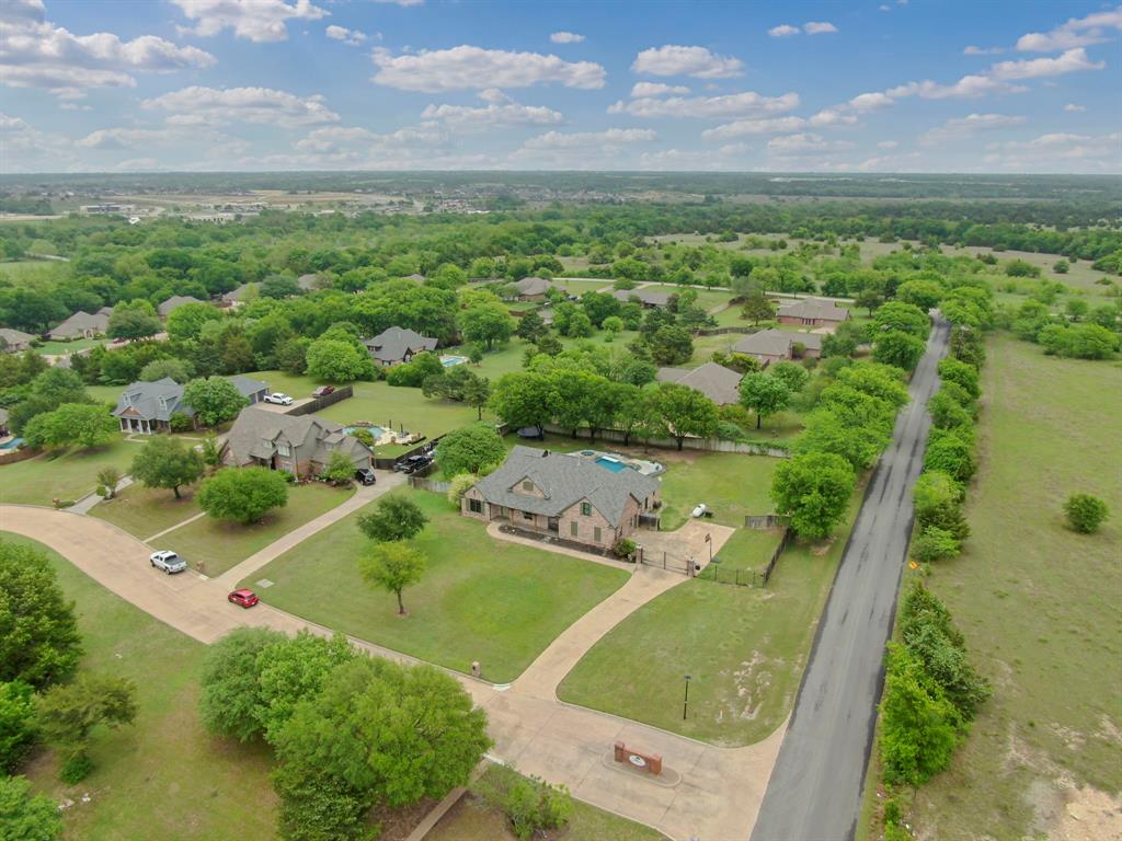 3052 Keri Lane Midlothian, TX 76065 - Photo 37 of 40 an aerial view of residential houses with outdoor space and trees