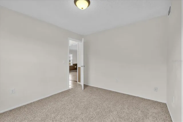 a view of empty room