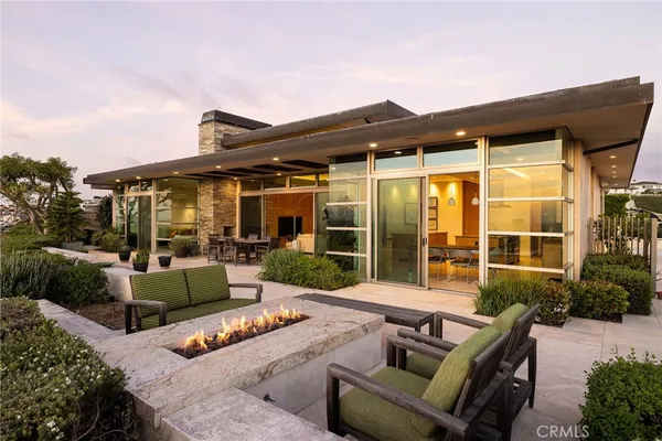 a outdoor living space with furniture and garden view