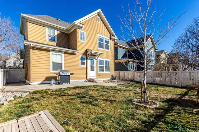 a house view with a outdoor space