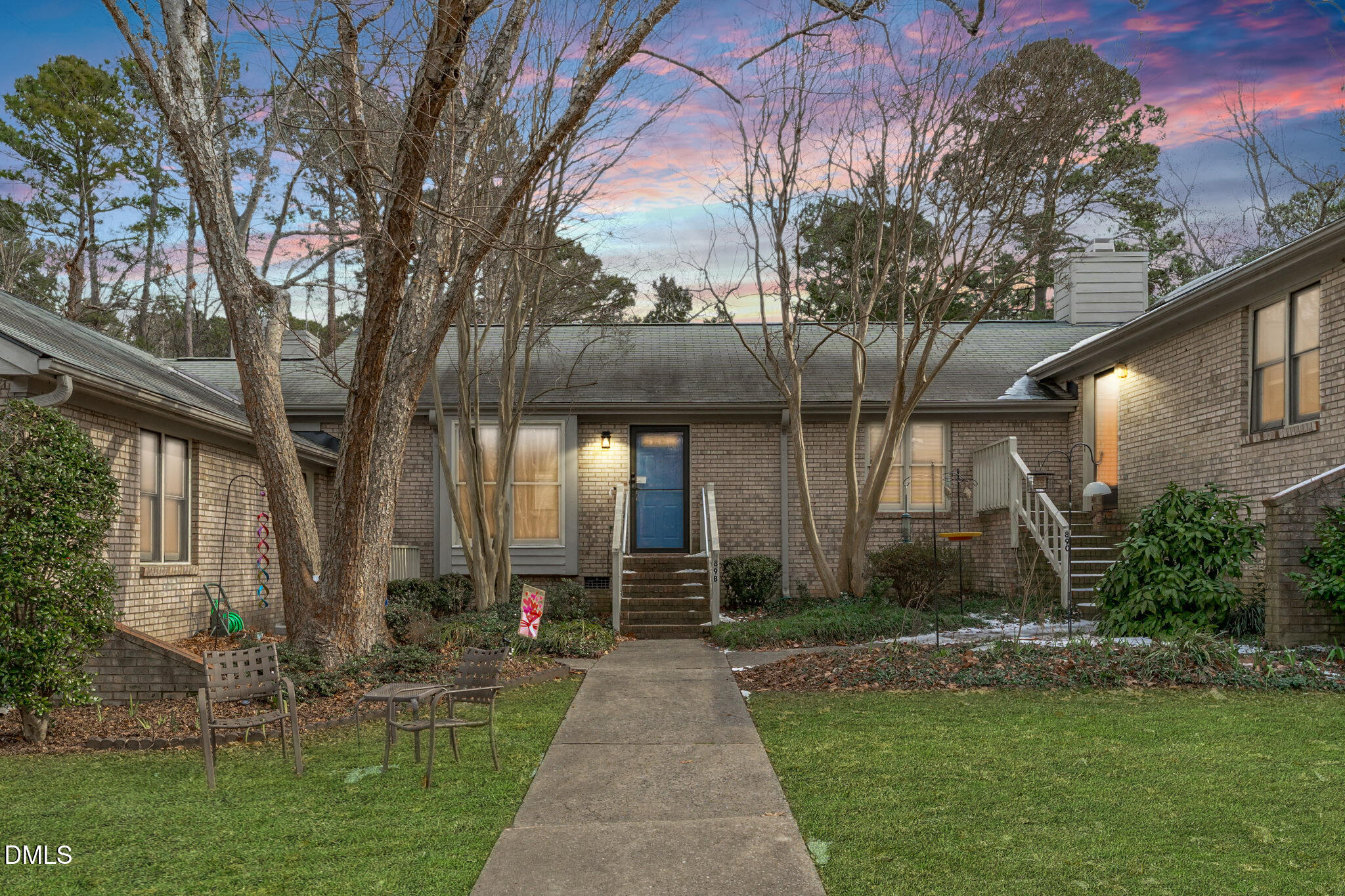 5500 Fortunes Ridge Drive, Unit 89B Durham, NC 27713 - Photo 1 of 27 Front Exterior Twilight