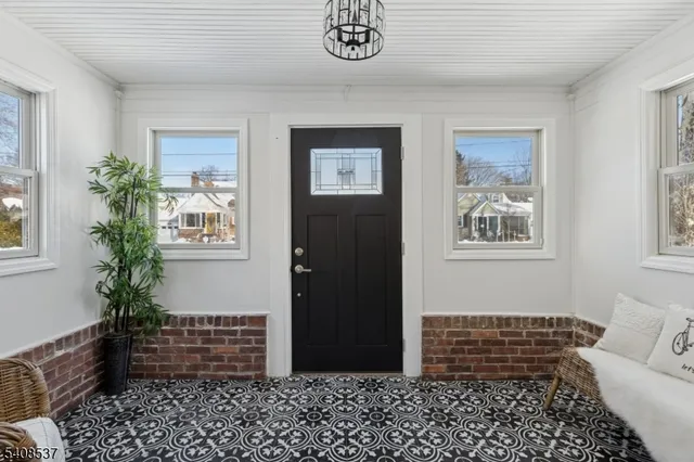 a view of a entryway door of the house