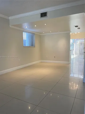 a view of empty room