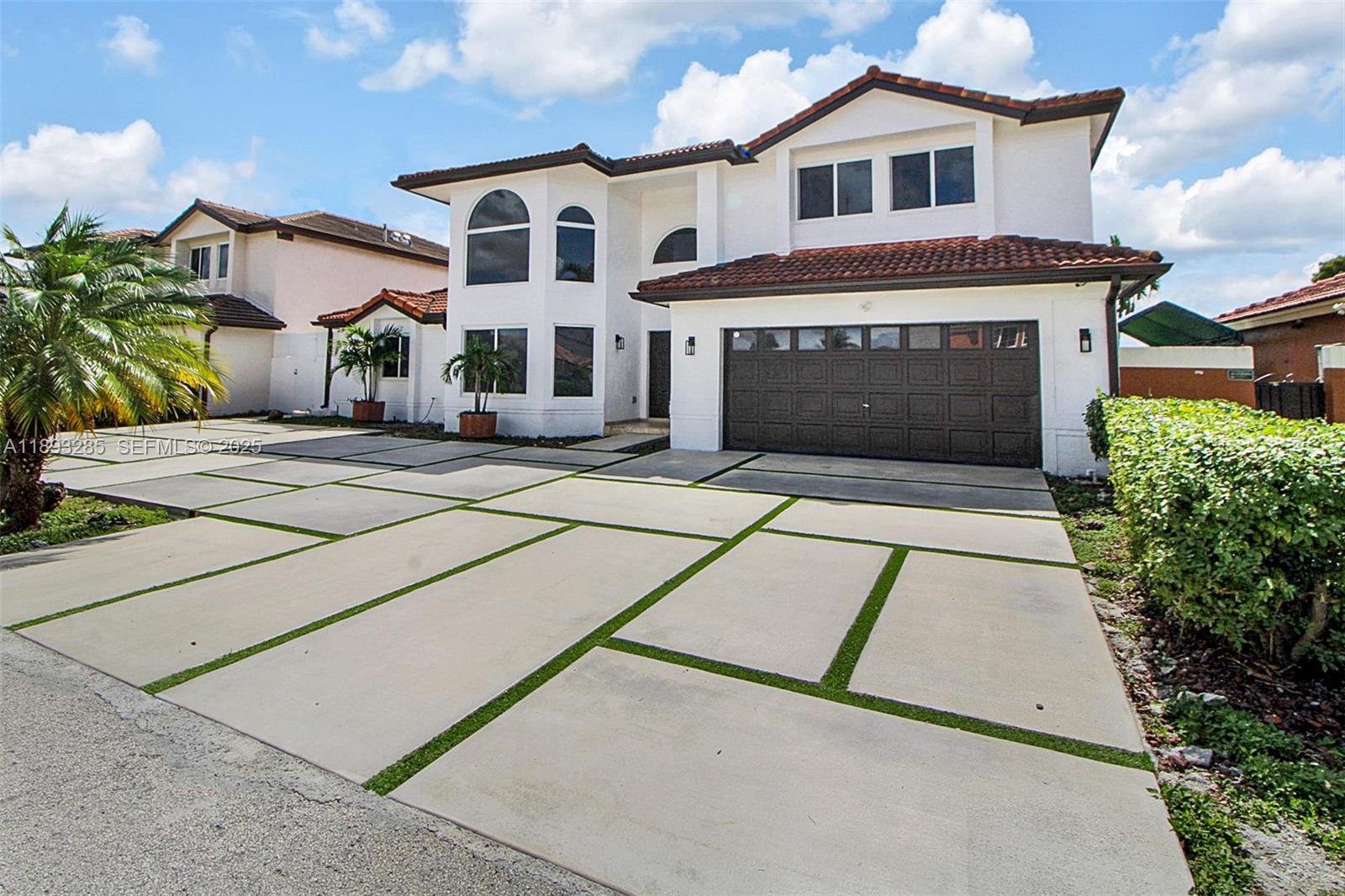 8416 Northwest 201st Street Hialeah, FL 33015 - Photo 1 of 40 This property has almost 3,800 square feet of living space with 2,881 square feet under air. Parking for 6-8 vehicles. Driveway is poured reinforced concrete.