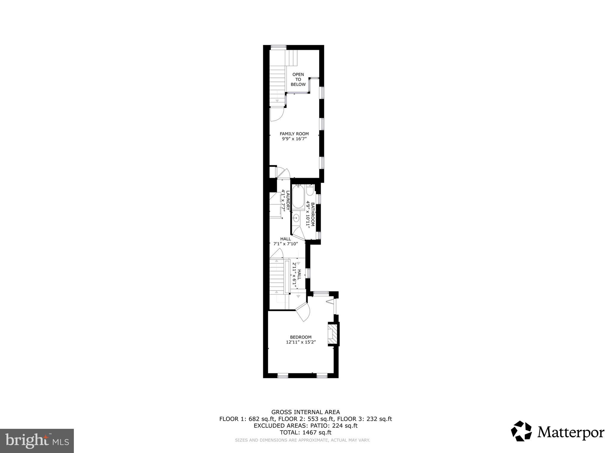 2013 Bank Street Baltimore, MD 21231 - Photo 36 of 38 a picture of a floor plan