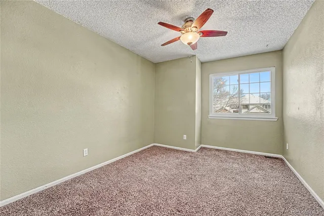 an empty room with window