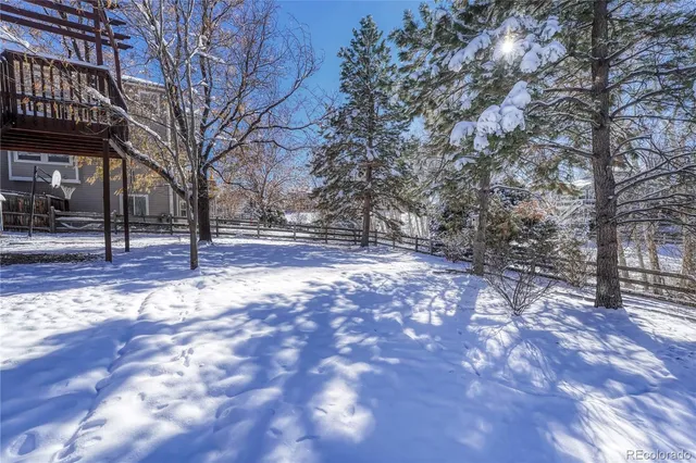 a view of outdoor space with trees