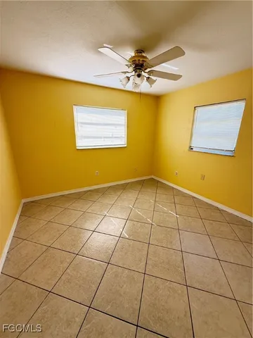 a view of a room with a projector