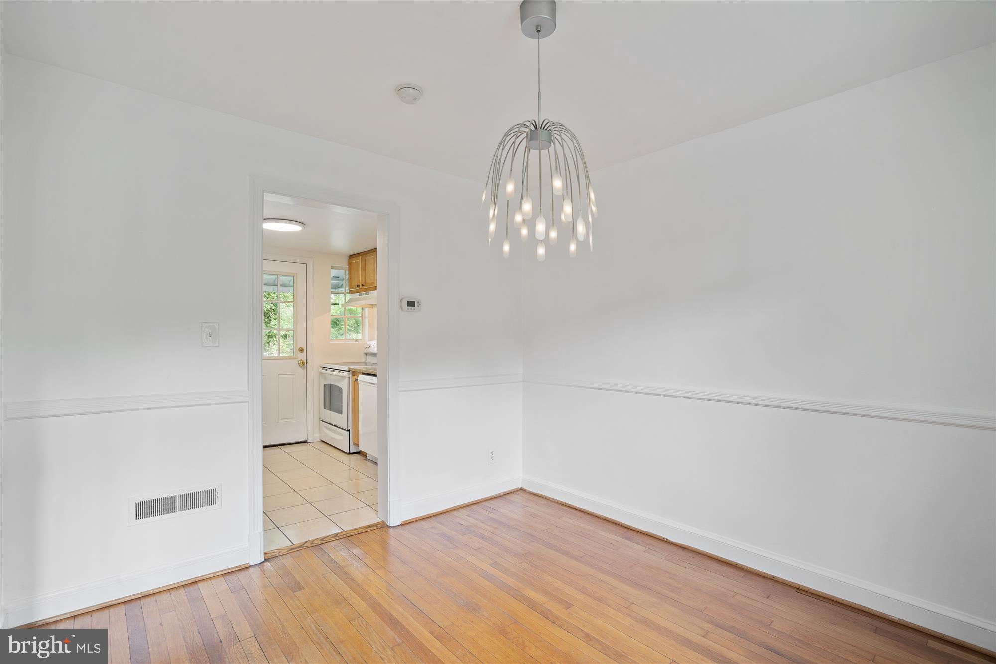 5906 Forest Road Cheverly, MD 20785 - Photo 8 of 30 View from dining room to kitchen