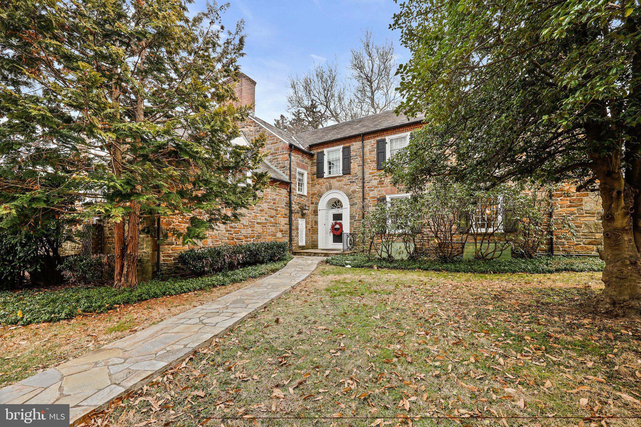 119 St Dunstans Road Baltimore, MD 21212 - Photo 51 of 54 a front view of a house with a yard