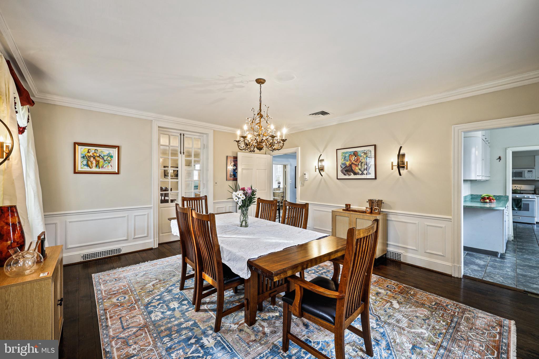 119 St Dunstans Road Baltimore, MD 21212 - Photo 10 of 54 a view of a dining room with furniture and wooden floor