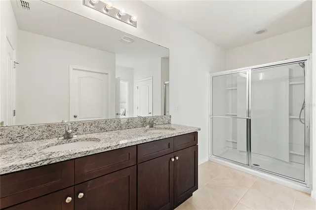 a view of a backyard with garden