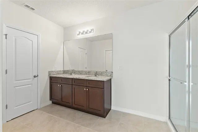 a view of a yard with an outdoor space