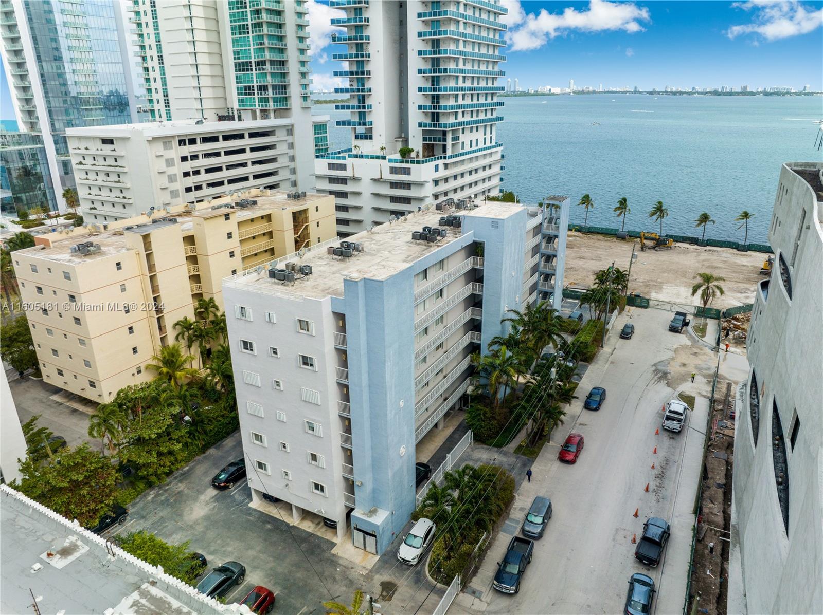 677 Northeast 24th Street, Unit 505 Miami, FL 33137 - Photo 30 of 30 an aerial view of a house with outdoor space