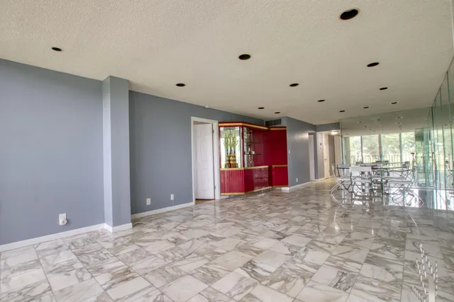 a view of empty room