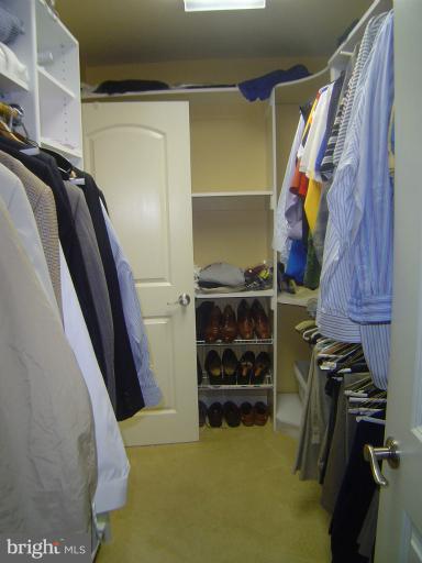 4908 Round Hill Road Frederick, MD 21702 - Photo 5 of 24 a view of walk in closet with clothes and shoes