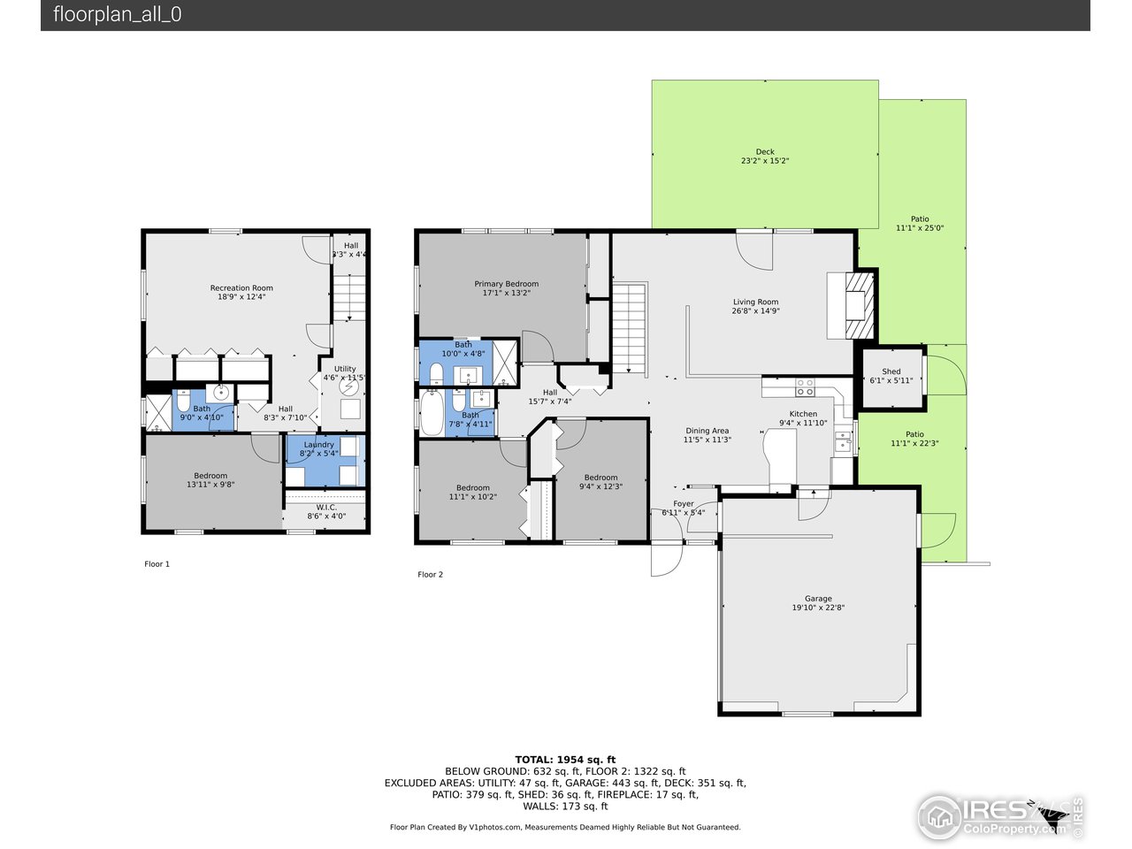 960 Toedtli Drive Boulder, CO 80305 - Photo 50 of 50 a picture of a floor plan