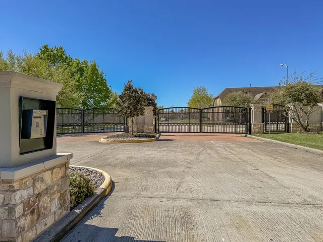 a view of a lake with a city view