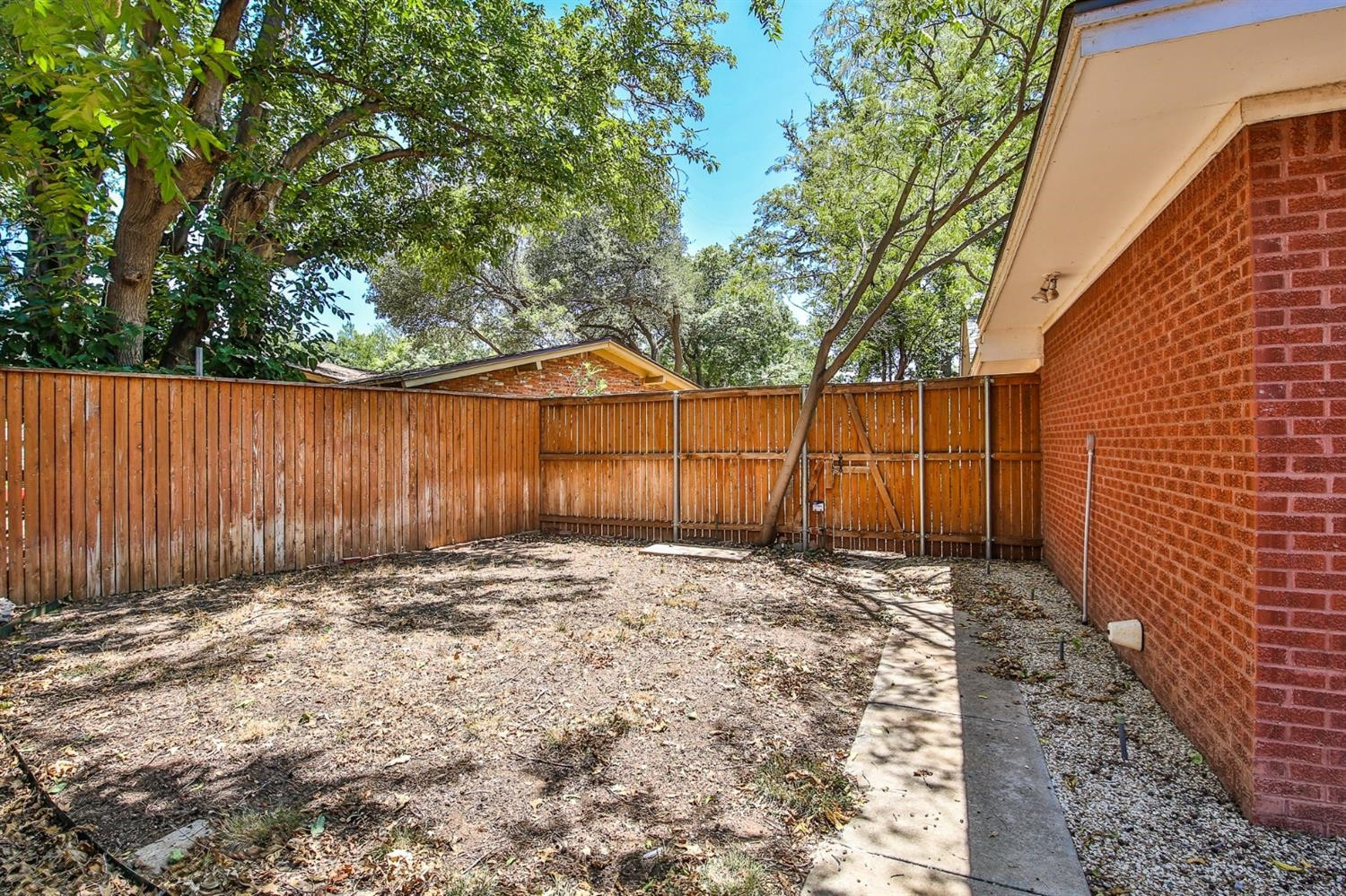 3204 55th Street Lubbock, TX 79413 - Photo 39 of 41 a view of a backyard