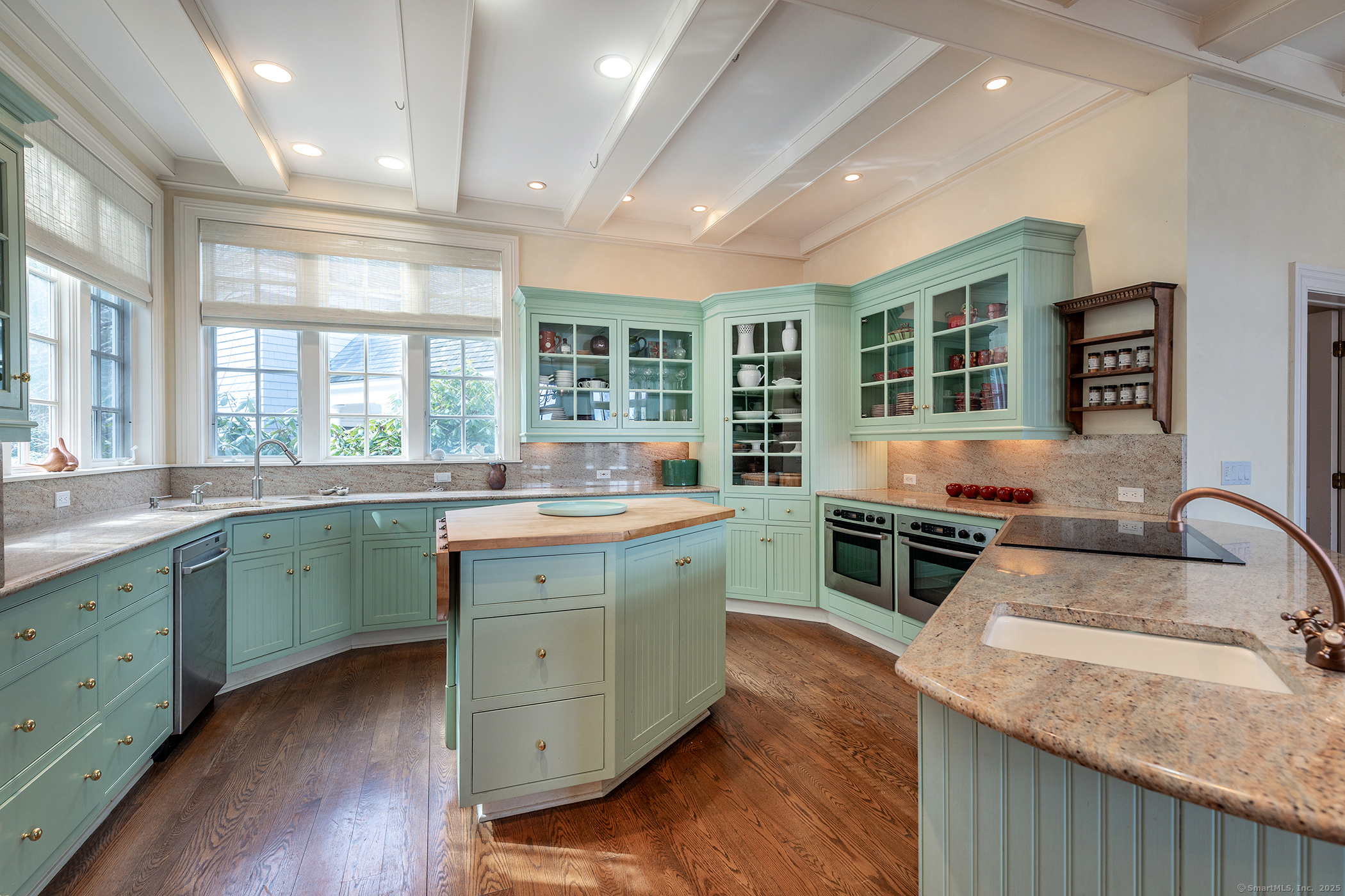 11 Raven Rock Road Roxbury, CT 06783 - Photo 12 of 35 a kitchen with sink stove and cabinets