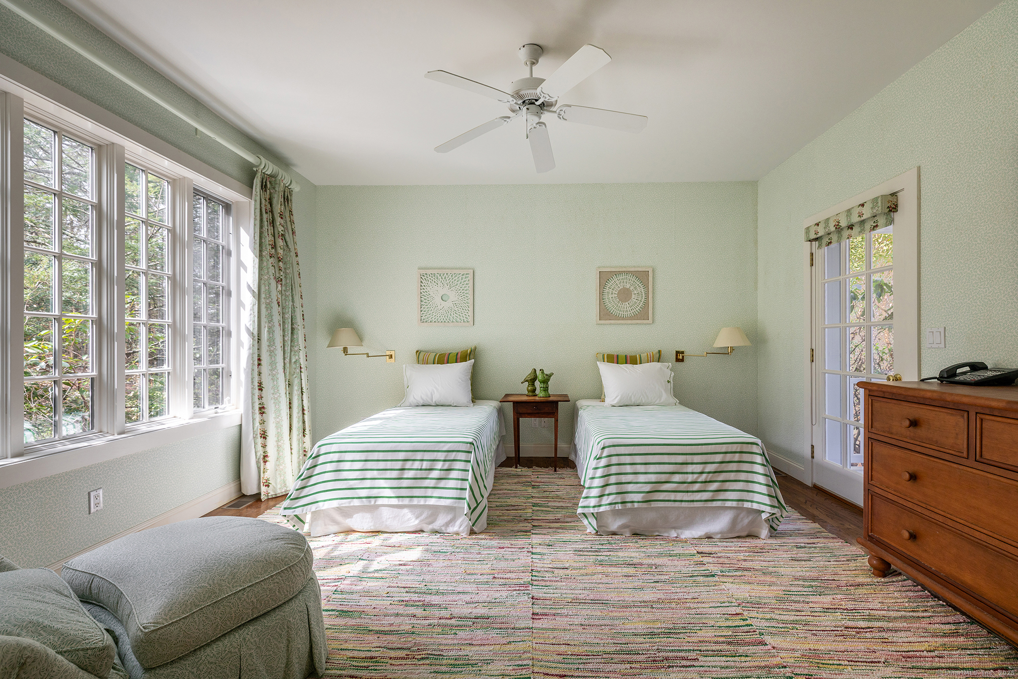 11 Raven Rock Road Roxbury, CT 06783 - Photo 30 of 35 a bedroom with a large bed and a window