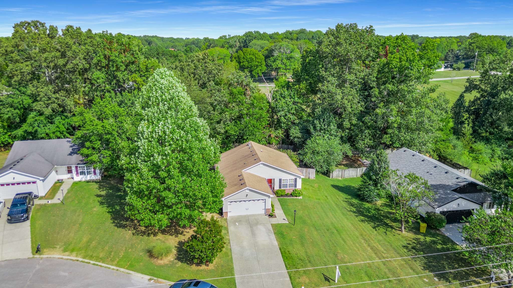 7222 Hidden Lake Drive Fairview, TN 37062 - Photo 21 of 21 an aerial view of a house with yard