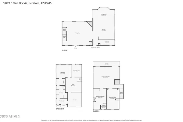 $575,000 | 10427 East Blue Sky Vista, Hereford, AZ 85615