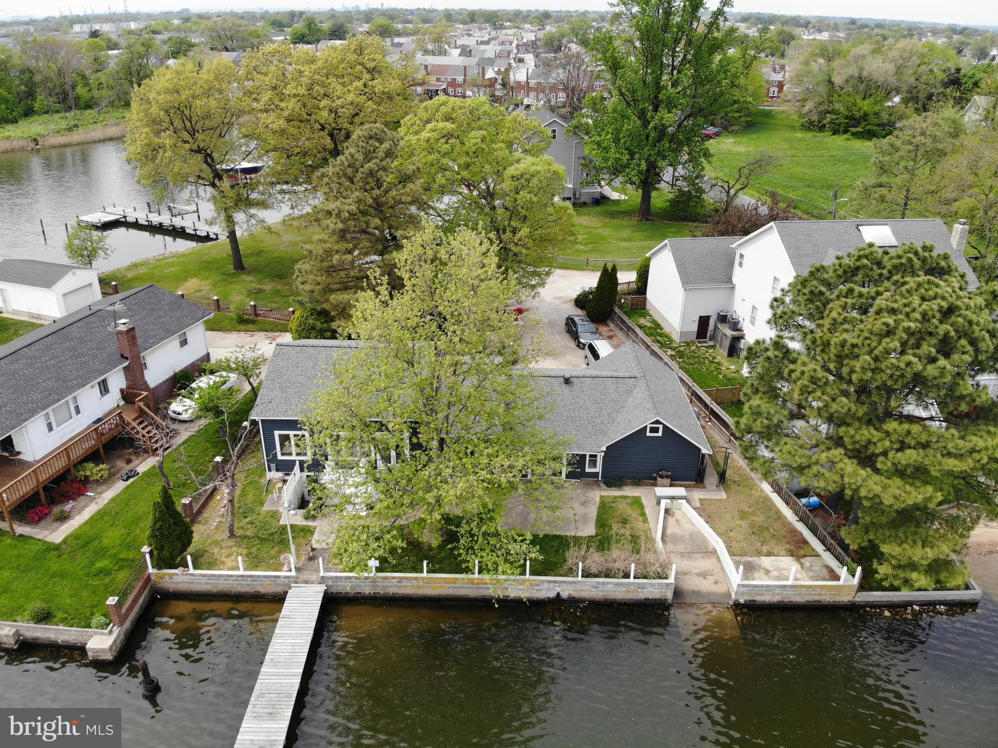 8638 Sandy Plains Road Baltimore, MD 21222 - Photo 2 of 53 Water front property with private dock